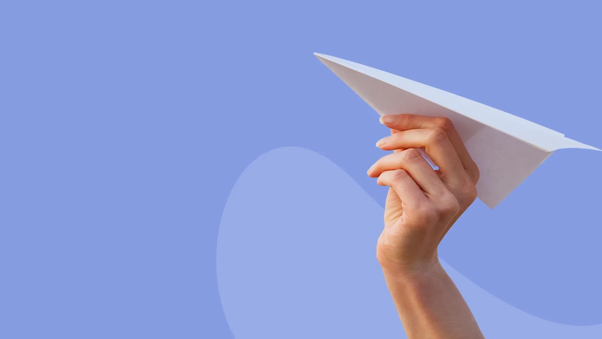avião de papel