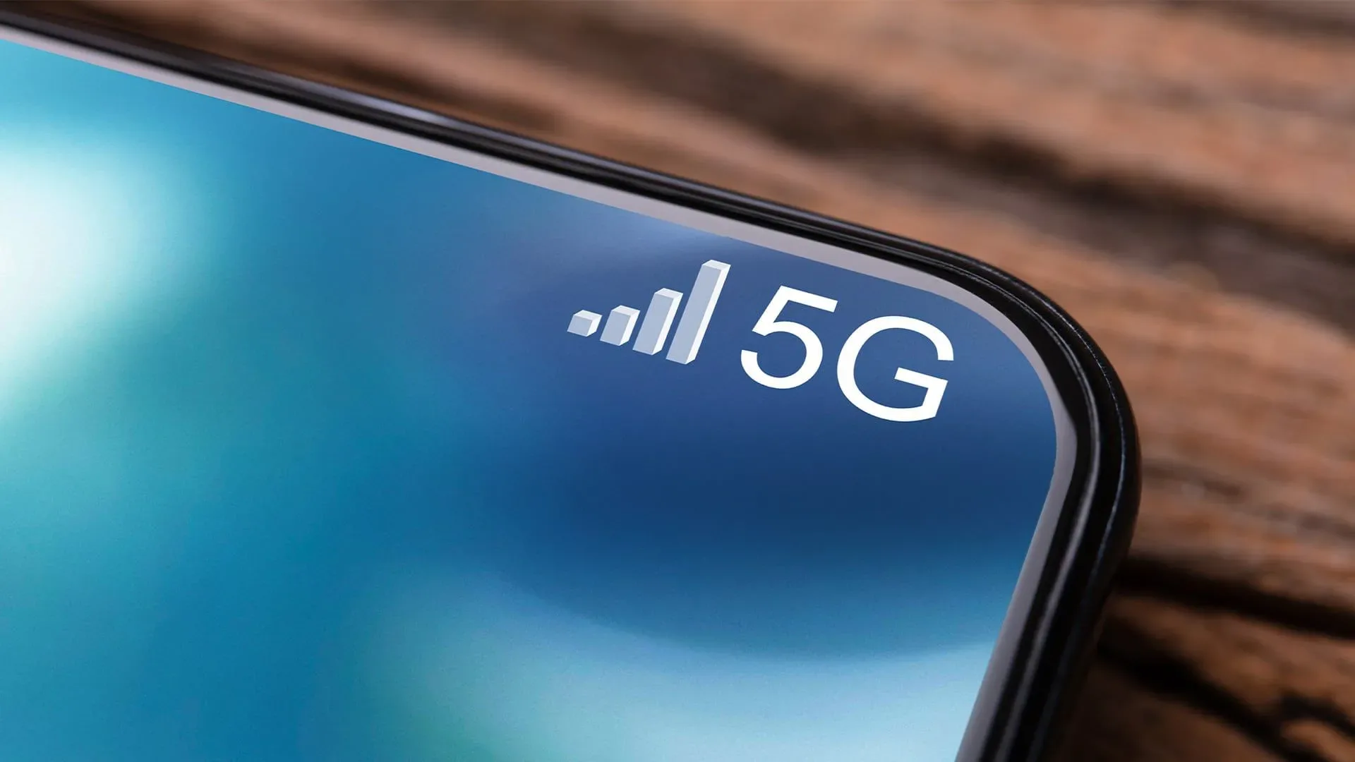 imagem de um smartphone com 5g