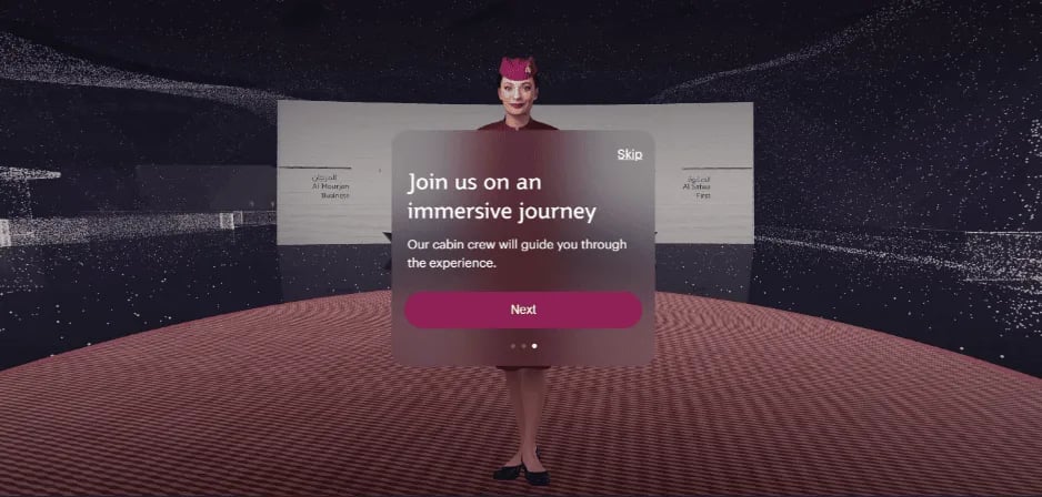 qatar airlines metaverse