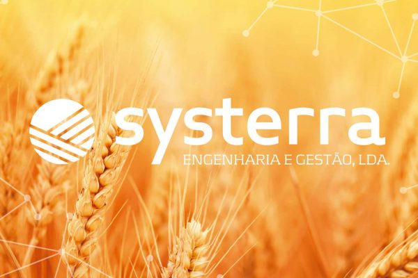 Systerra logo mockup Systerra logo