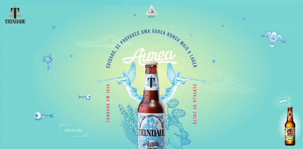 Website Cerveja Trindade