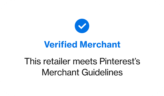 sinal de vendedor verificado no pinterest